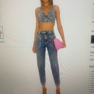 Retrofete Myla Light Rip Tide Jeans